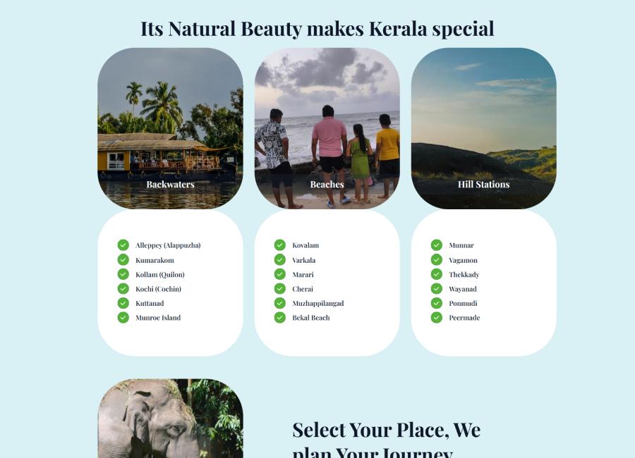 Responsive website for Vishyl tours and travels UK